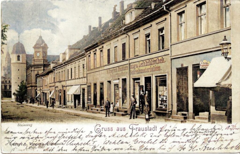 źródło: Fraustadt–Wschowa zbiory R. Stöwesand